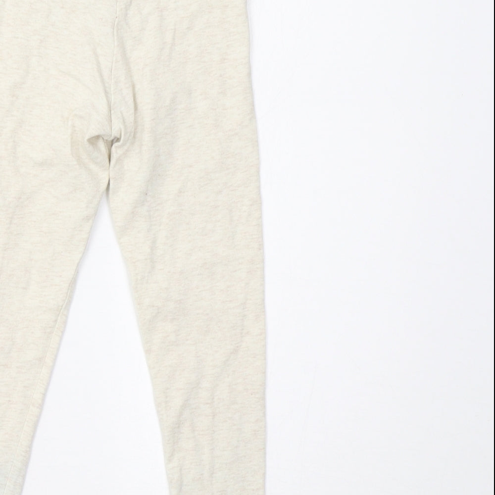 F&F Girls Ivory   Jegging Trousers Size 2-3 Years