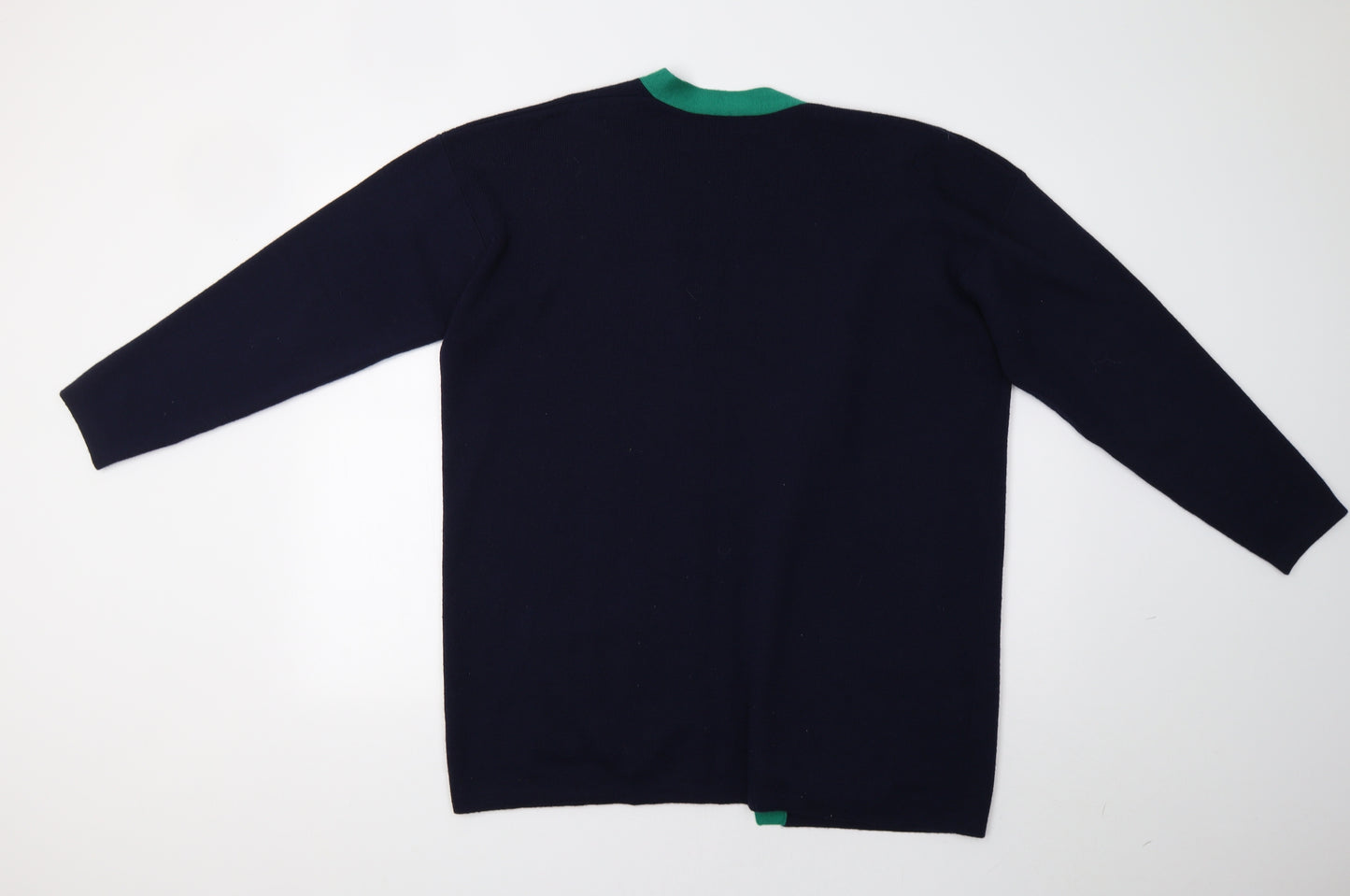 Jumper Womens Blue   Cardigan Jumper Size L