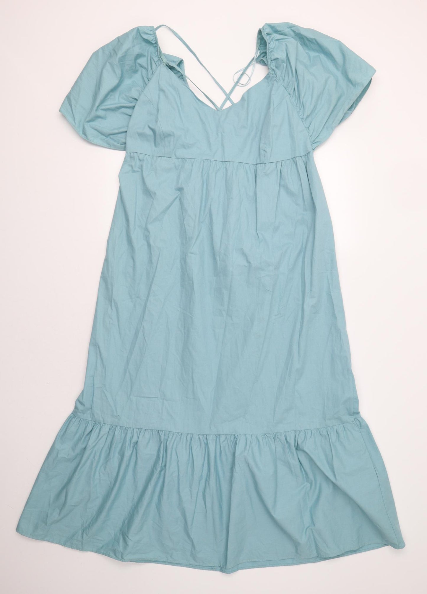 Primark Womens Blue   Kaftan  Size 16