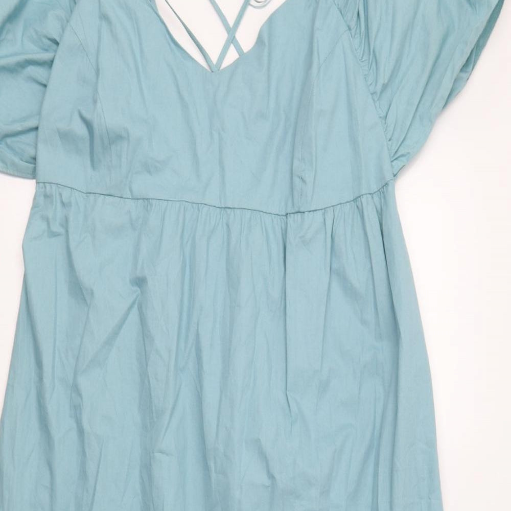 Primark Womens Blue   Kaftan  Size 16