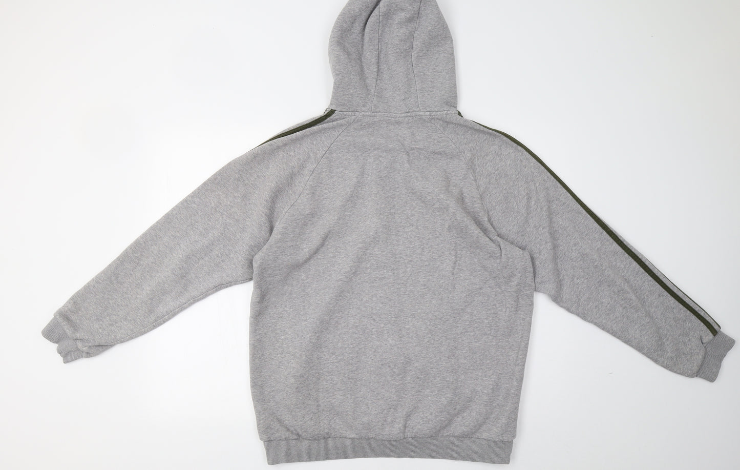 adidas Mens Grey   Full Zip Hoodie Size L