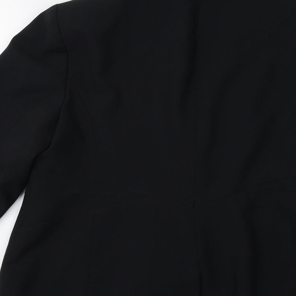 BHS Womens Black   Jacket Blazer Size 18