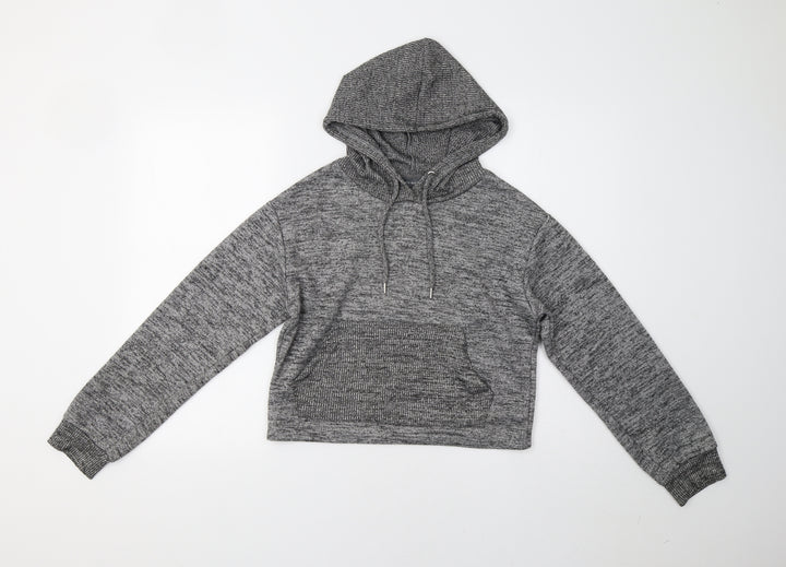 Primark Womens Grey Henley Hoodie Size XS