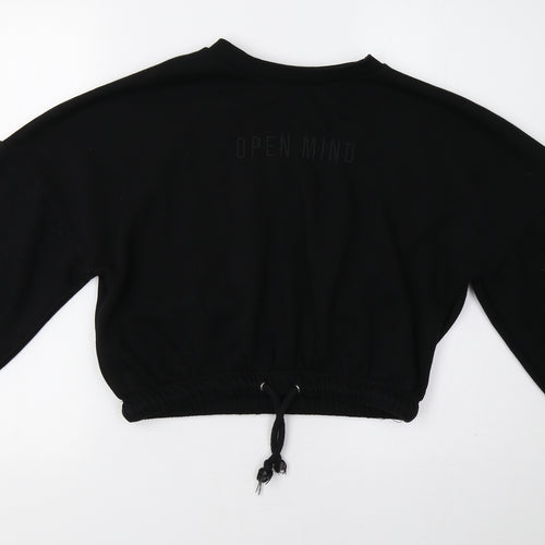 Primark Womens Black   Pullover Sweatshirt Size XS