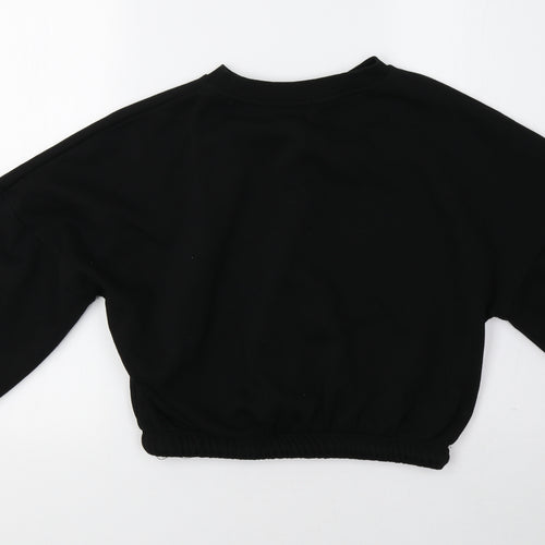 Primark Womens Black   Pullover Sweatshirt Size XS