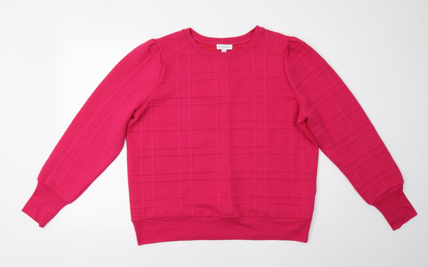 Wareh Womens Pink   Pullover Jumper Size L