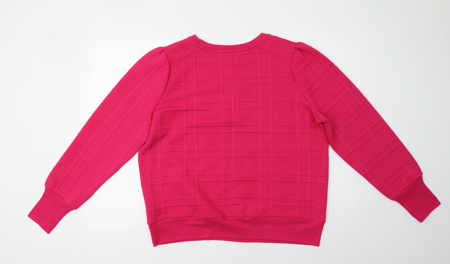 Wareh Womens Pink   Pullover Jumper Size L