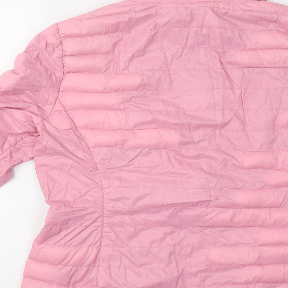 Rohnisch Womens Pink   Windbreaker Jacket Size 12
