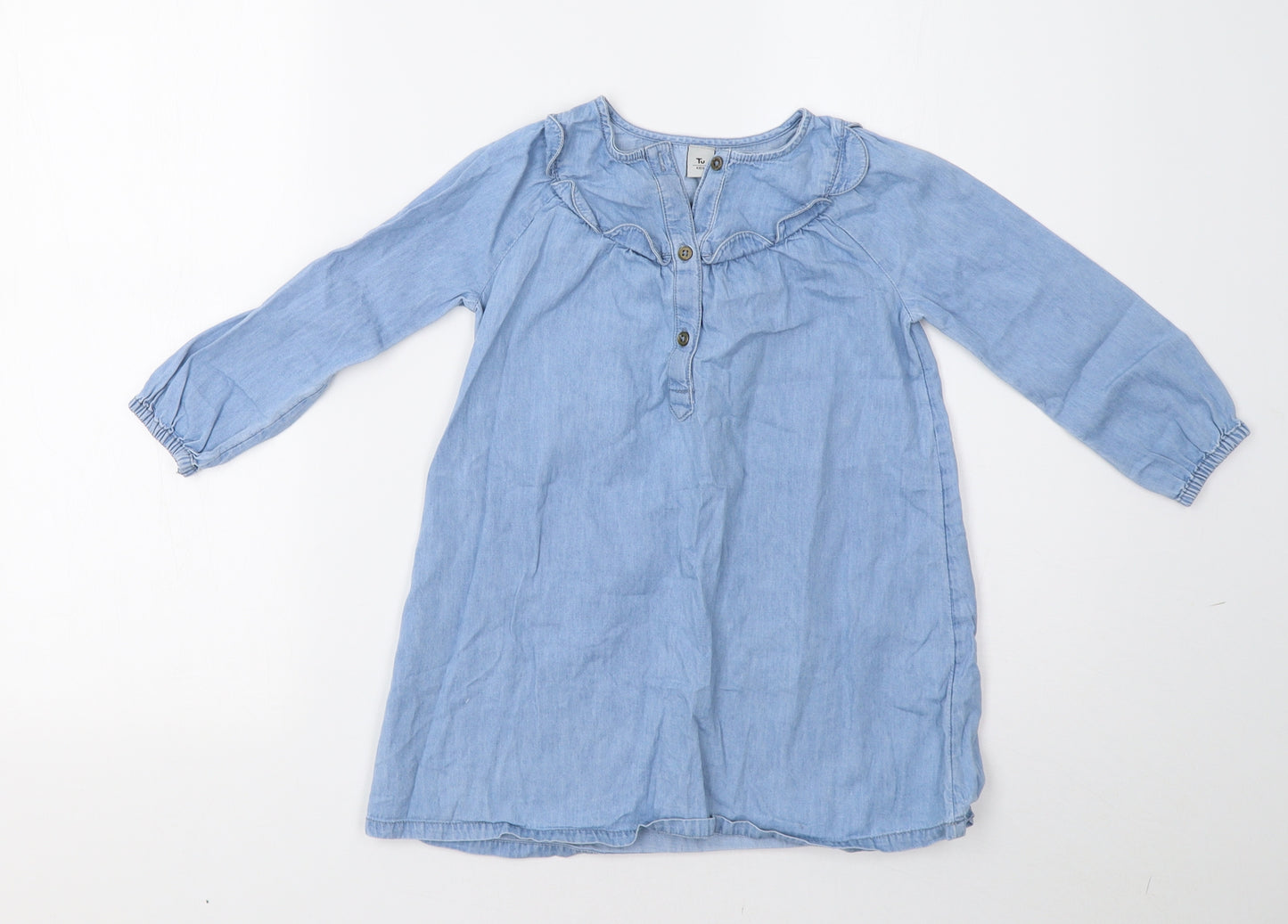 TU Girls Blue   A-Line  Size 3-4 Years