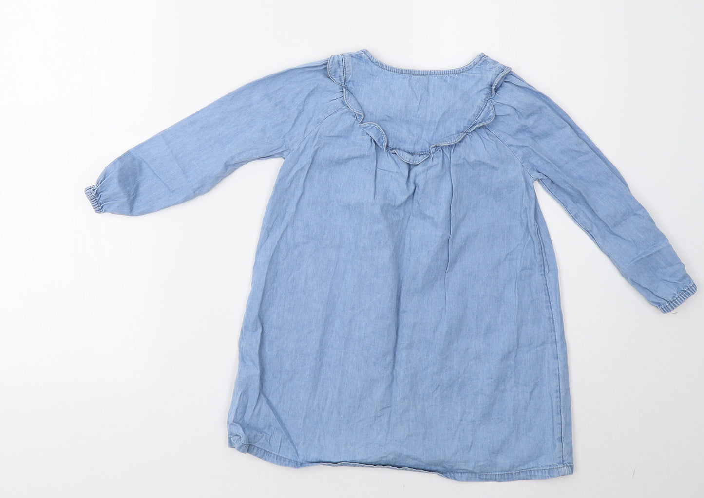 TU Girls Blue   A-Line  Size 3-4 Years
