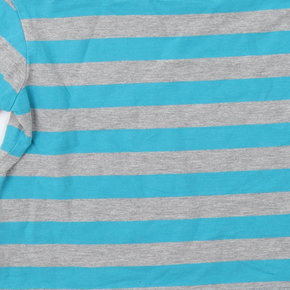 Miniclub Boys Blue Striped  Basic Polo Size 3-4 Years