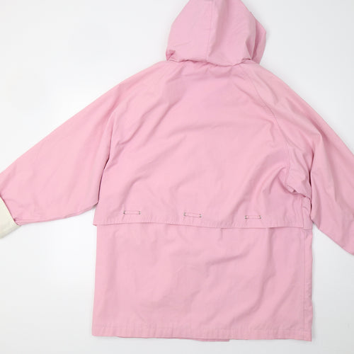 Knightsbridge Womens Pink   Overcoat Blazer Size 14