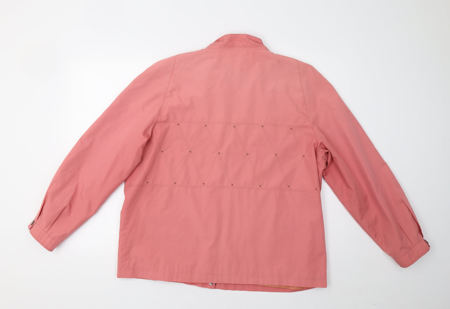 Dannimac Womens Pink   Overcoat Coat Size L
