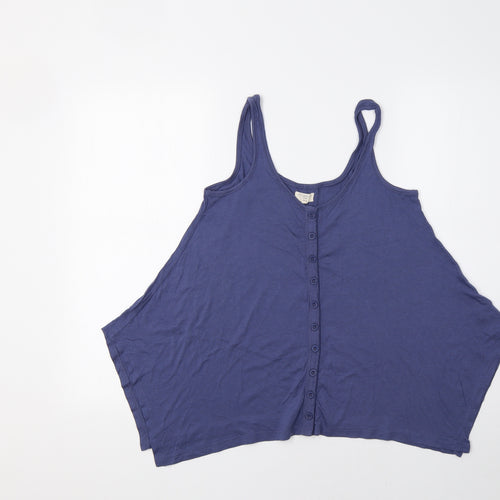 New Look Womens Blue   Basic Tank Size 8