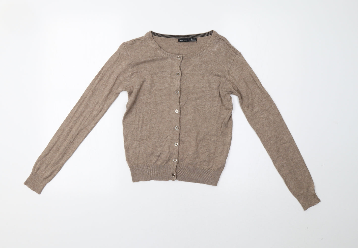 Primark Womens Brown   Cardigan Jumper Size 8