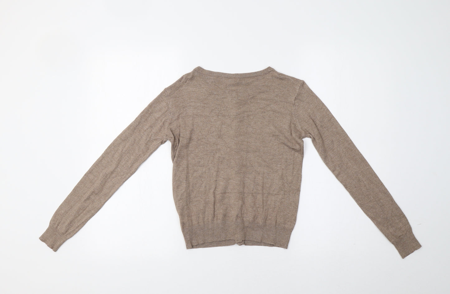 Primark Womens Brown   Cardigan Jumper Size 8