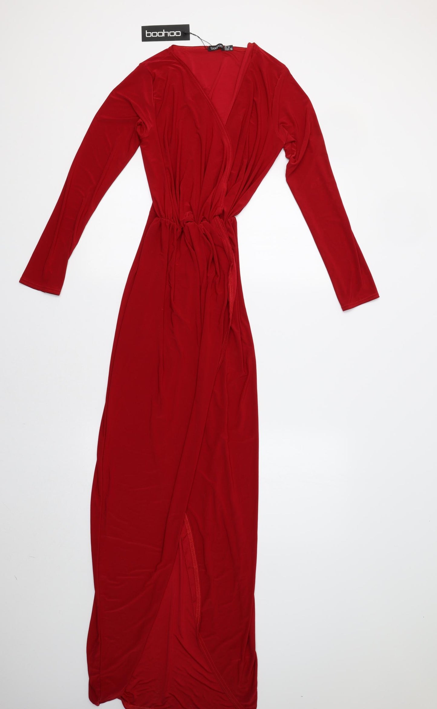 Boohoo Womens Red   Maxi  Size 14
