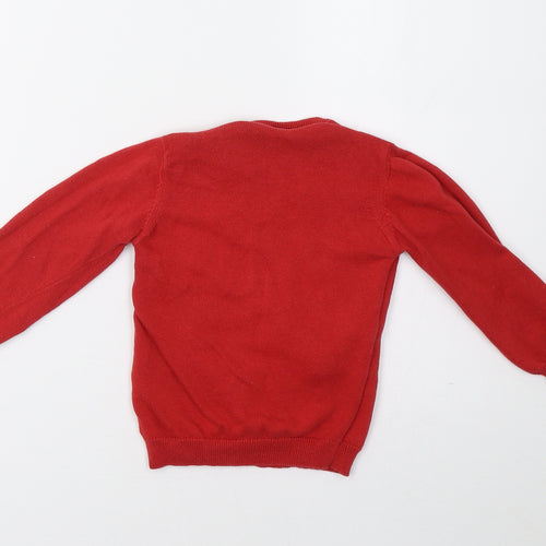 So Cute Baby Red   Pullover Jumper Size 18-24 Months  - Rudolph Christmas