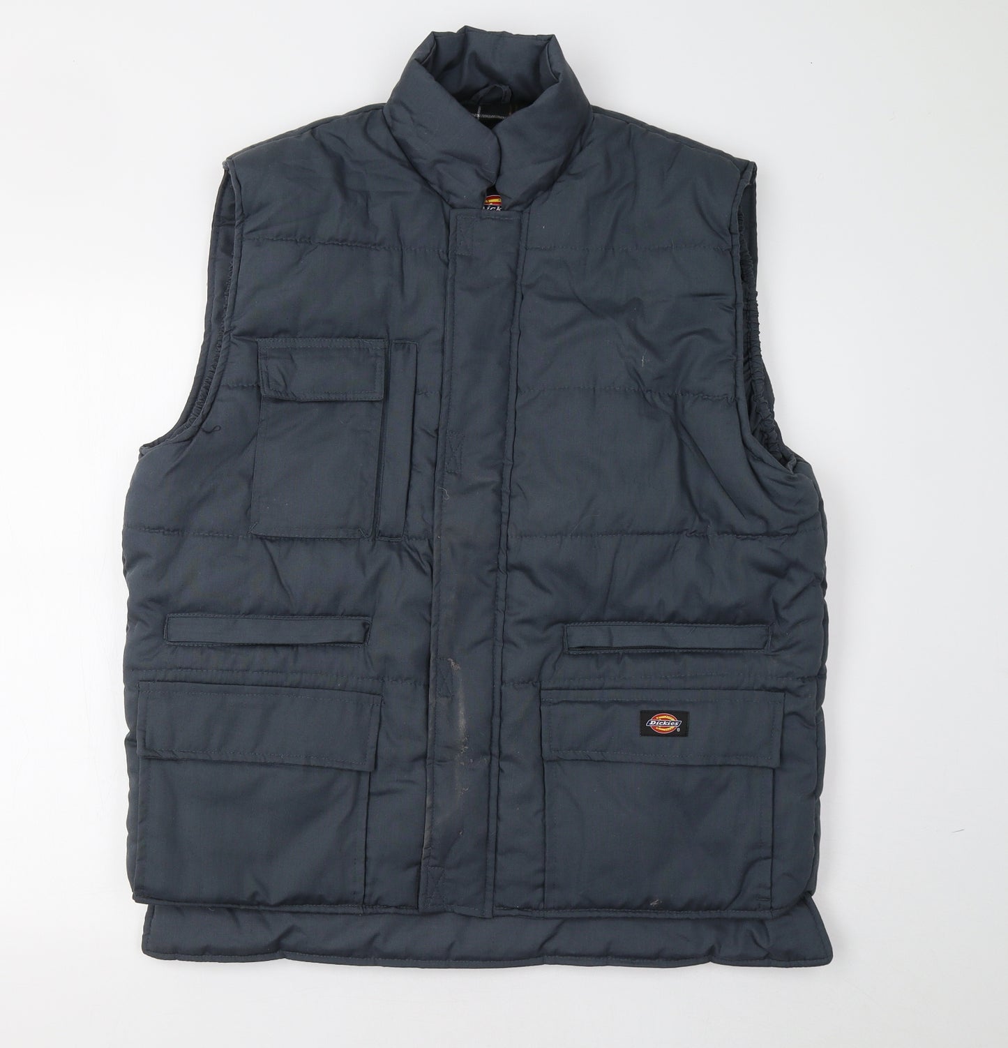 Dickies Mens Grey   Gilet Waistcoat Size L