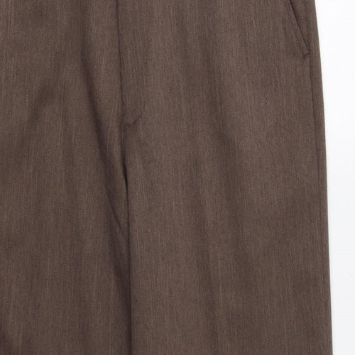 Chums Mens Brown   Dress Pants Trousers Size 32 L29 in