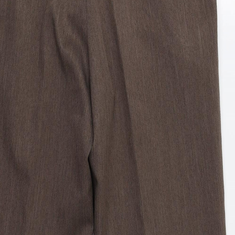 Chums Mens Brown   Dress Pants Trousers Size 32 L29 in