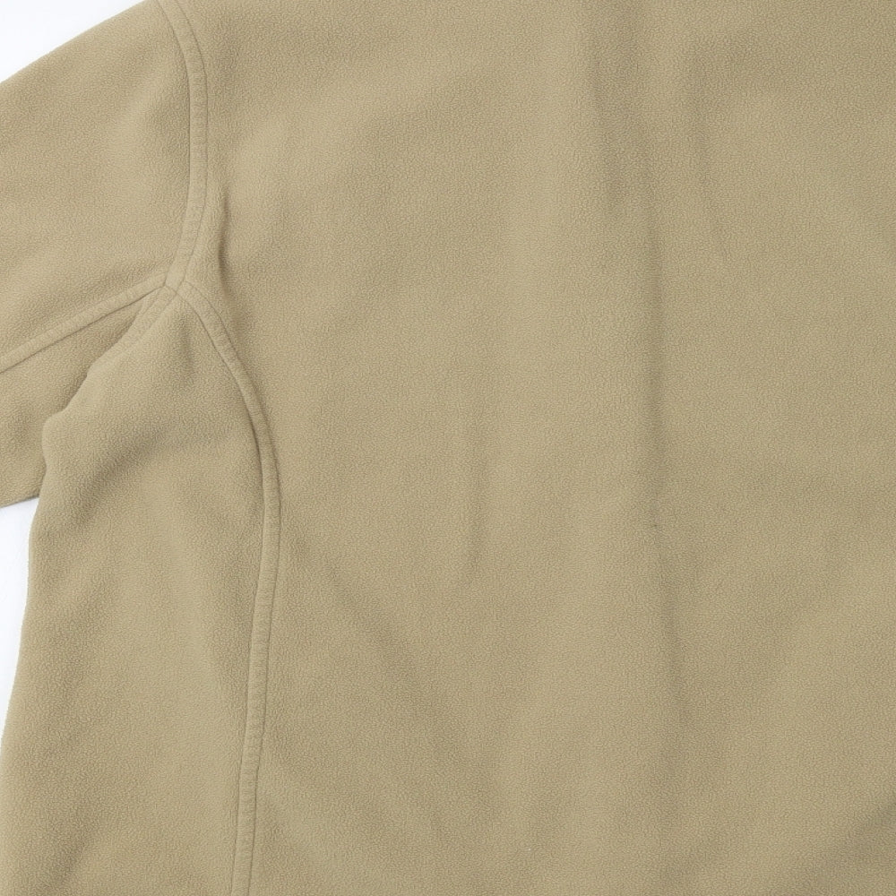 M&S Womens Beige   Full Zip Sweatshirt Size 20