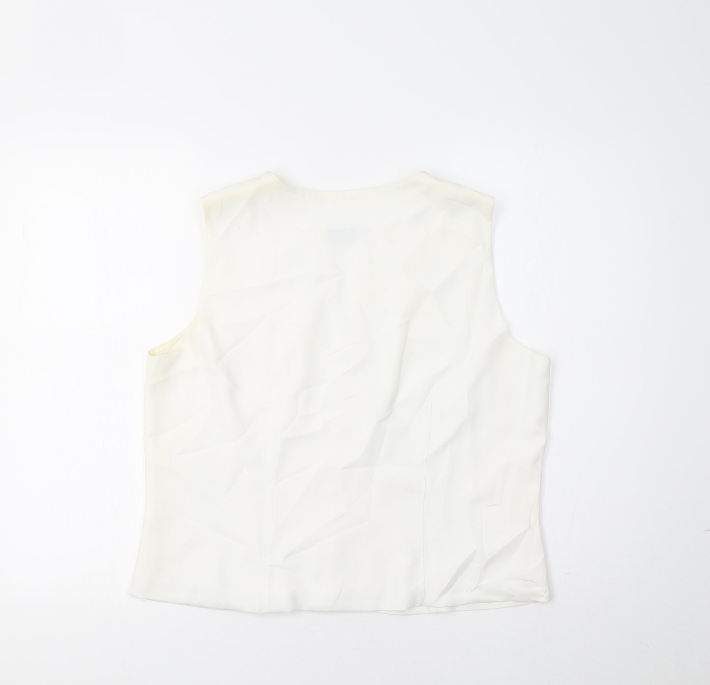 Principles Womens White   Basic Blouse Size 16