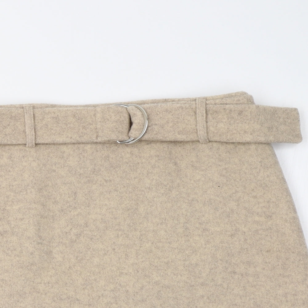 Primark Womens Beige   Mini Skirt Size 12