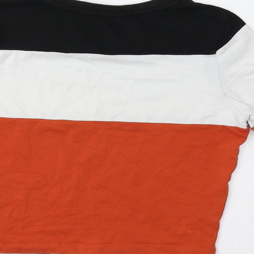 New Look Girls Orange   Cropped T-Shirt Size 10-11 Years  - Manhattan