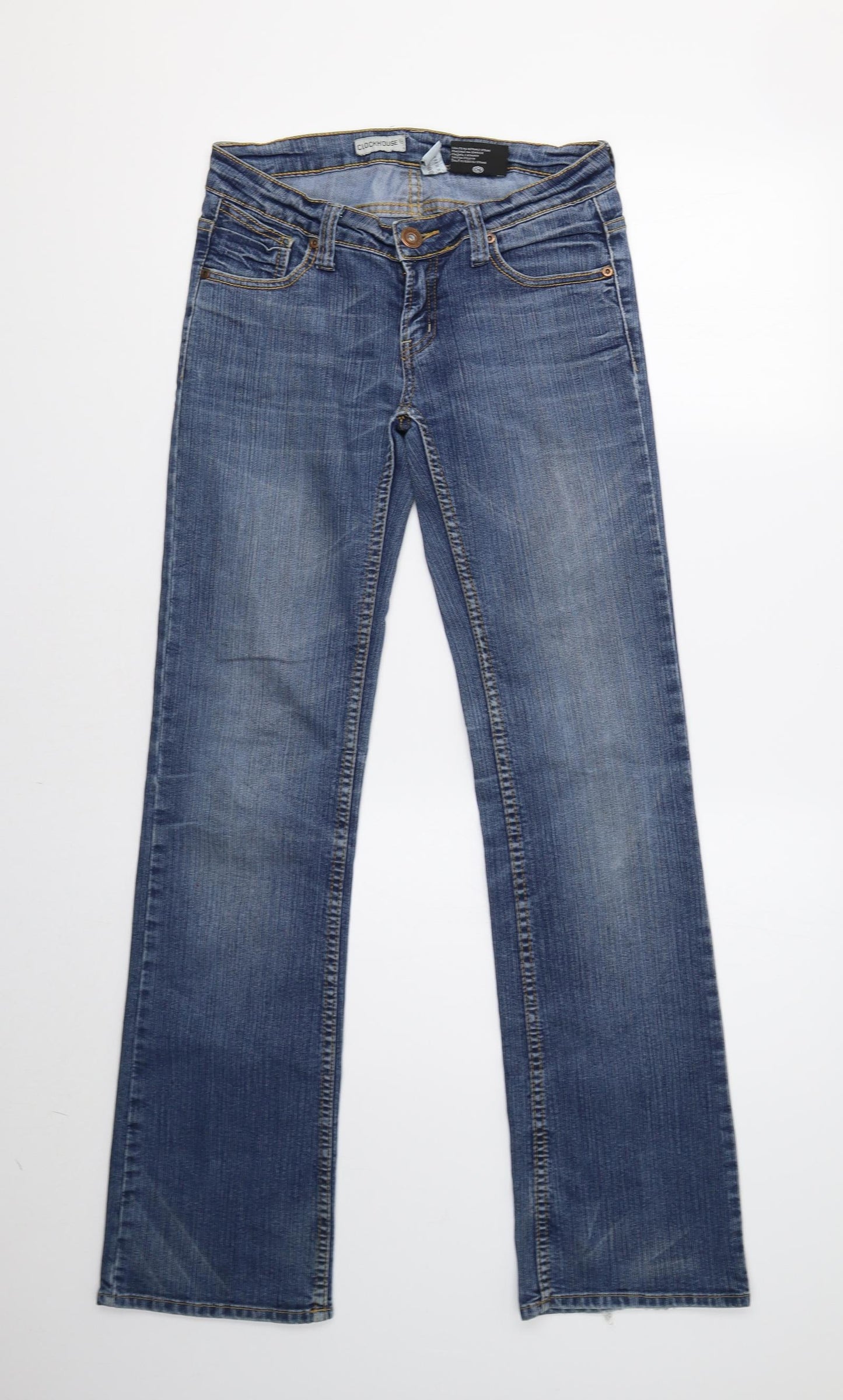 Clockhouse Womens Blue   Bootcut Jeans Size 8 L33 in