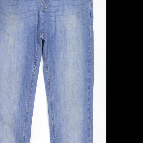 Denim & Co. Mens Blue  Denim Tapered Jeans Size 34 L32 in