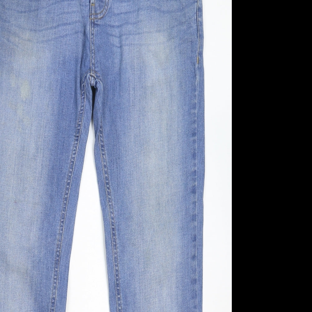 Denim & Co. Mens Blue  Denim Tapered Jeans Size 34 L32 in