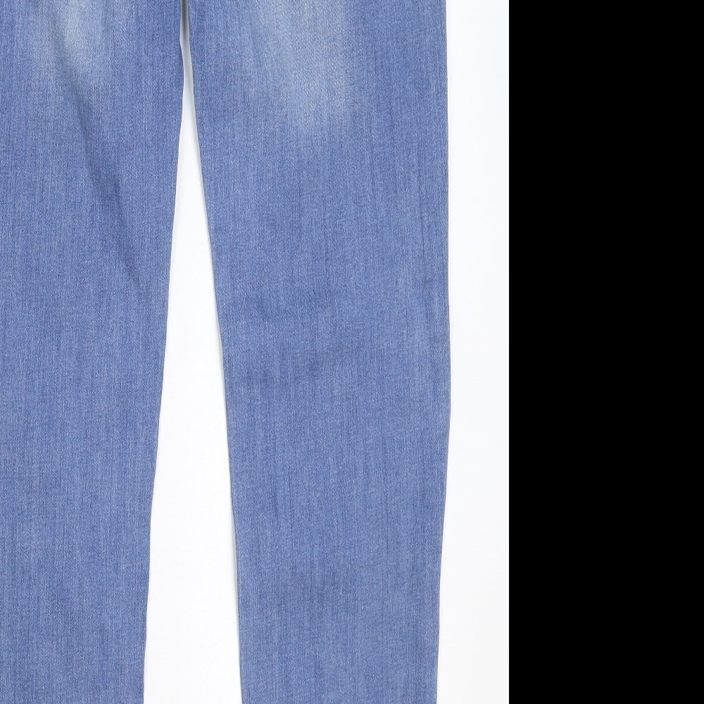Denim & Co. Mens Blue  Denim Tapered Jeans Size 34 L32 in