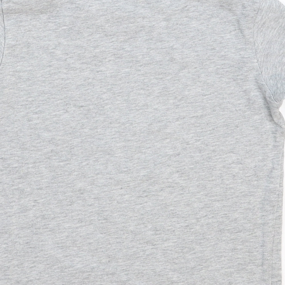 Denim & Co. Boys Grey   Basic T-Shirt Size 3-4 Years