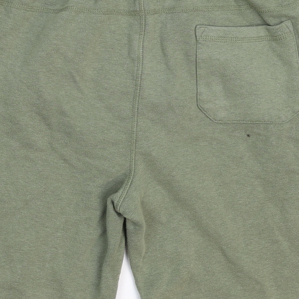 Cedar Wood State Mens Green   Sweat Shorts Size M
