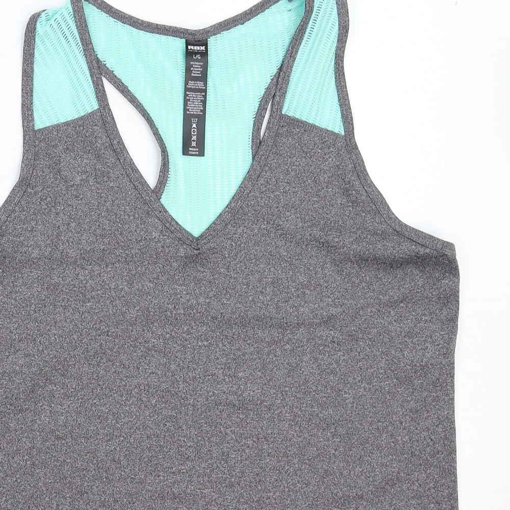 RBX Womens Grey   Jersey Tank Size L