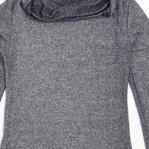 Preworn Womens Silver   Basic T-Shirt Size S