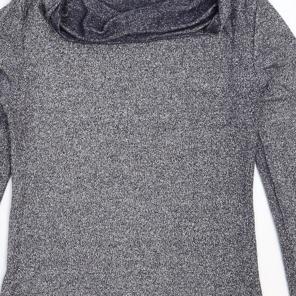 Preworn Womens Silver   Basic T-Shirt Size S
