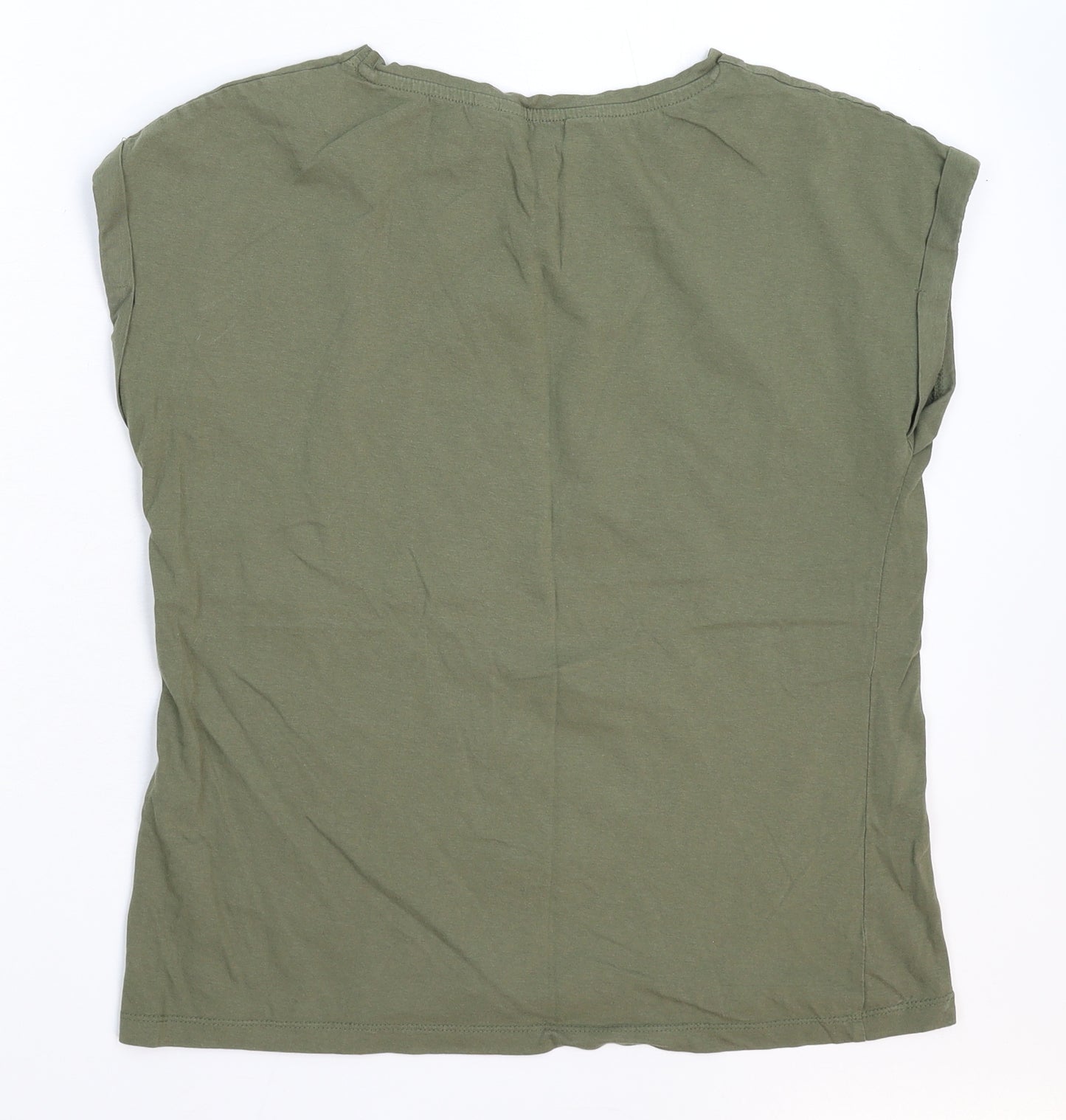 Dorothy Perkins Womens Green   Basic T-Shirt Size 12