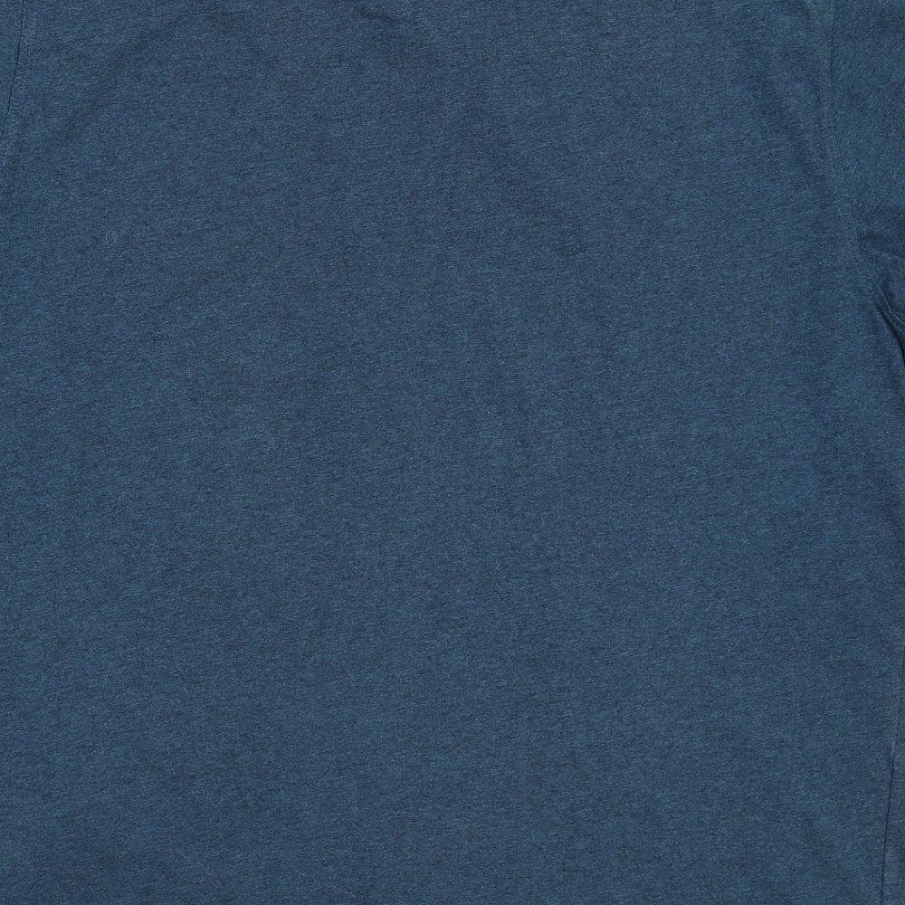 Marks and Spencer Mens Blue    T-Shirt Size L