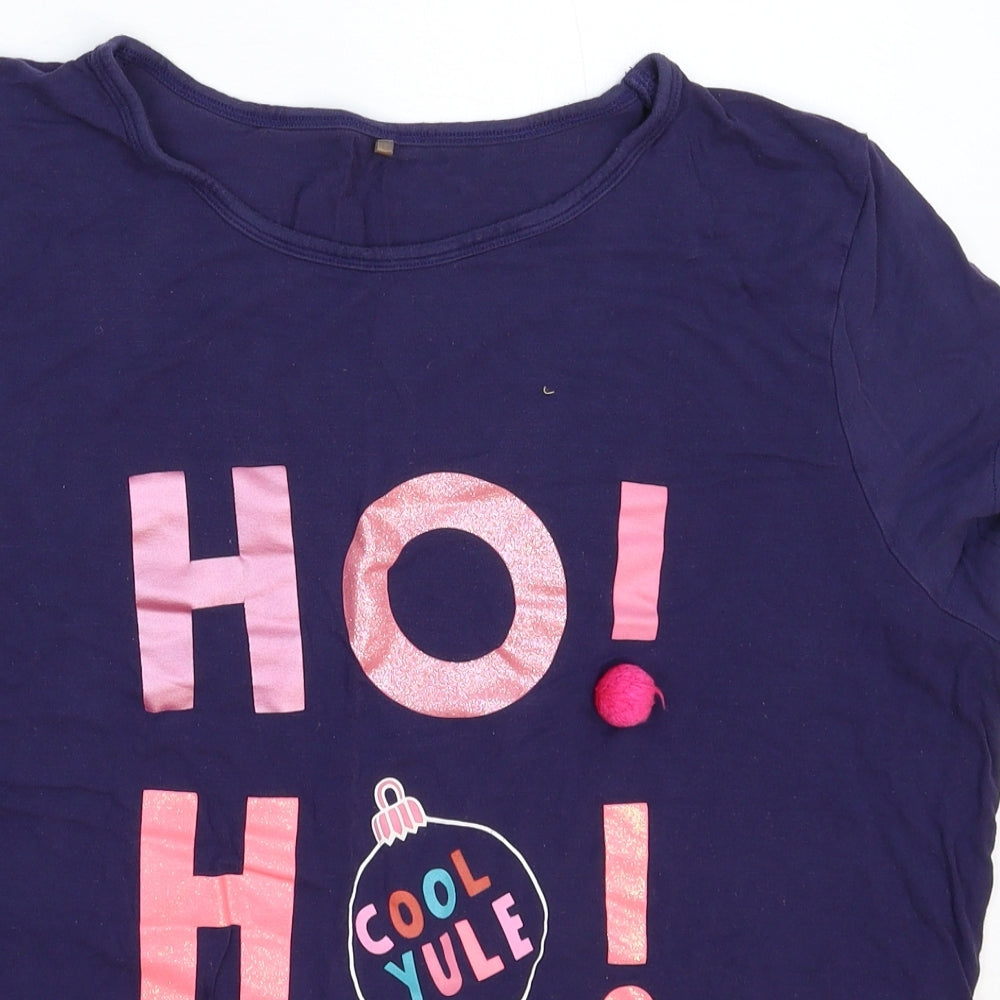 George Womens Purple   Basic T-Shirt Size 18