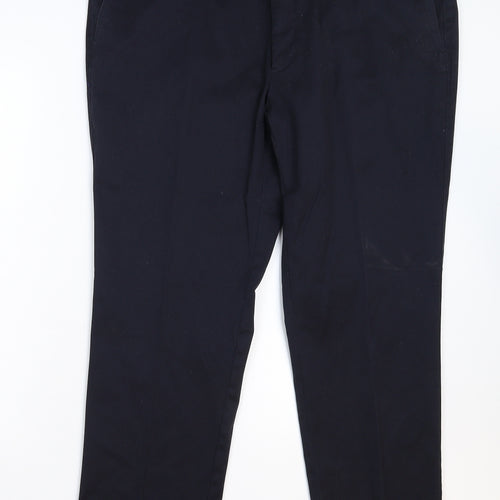 Marks and Spencer Mens Blue   Trousers  Size 40 L29 in