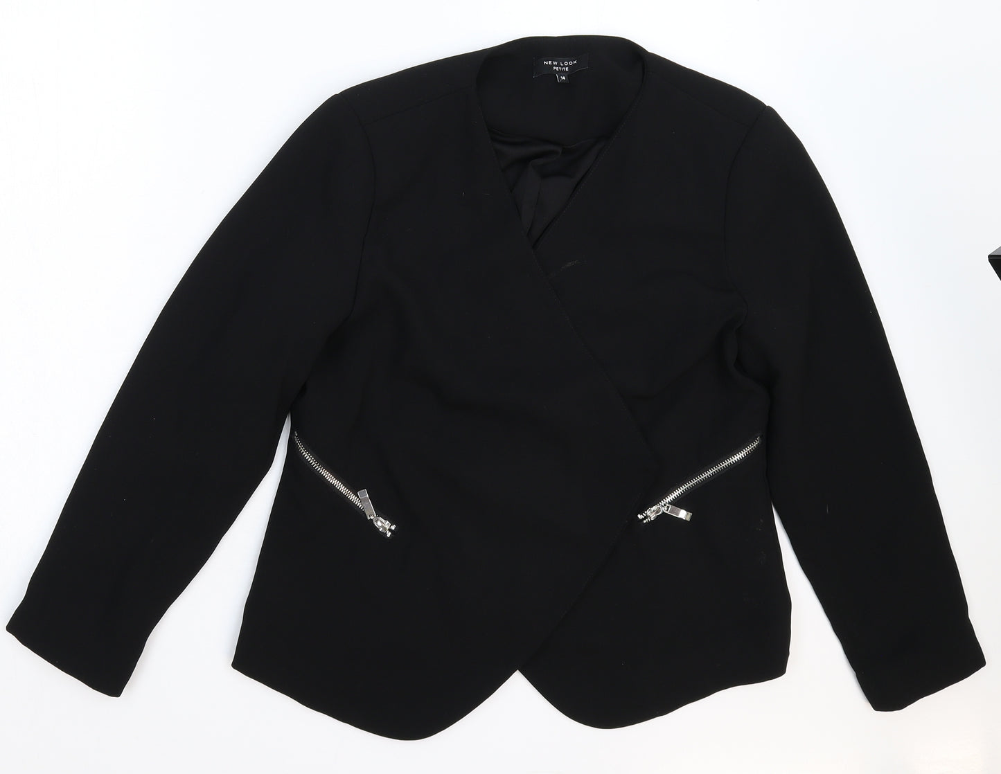 New Look Womens Black   Jacket Blazer Size 14
