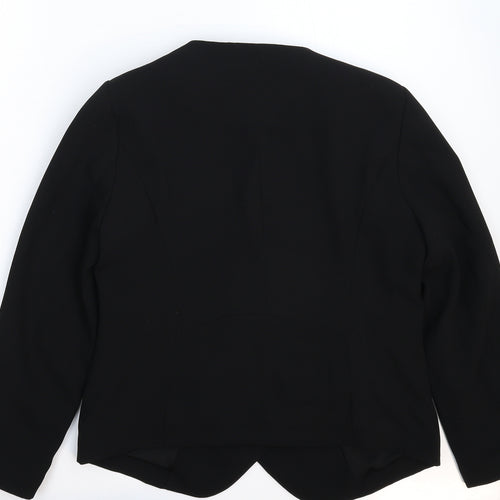 New Look Womens Black   Jacket Blazer Size 14