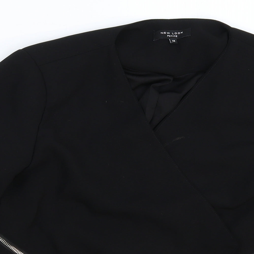 New Look Womens Black   Jacket Blazer Size 14