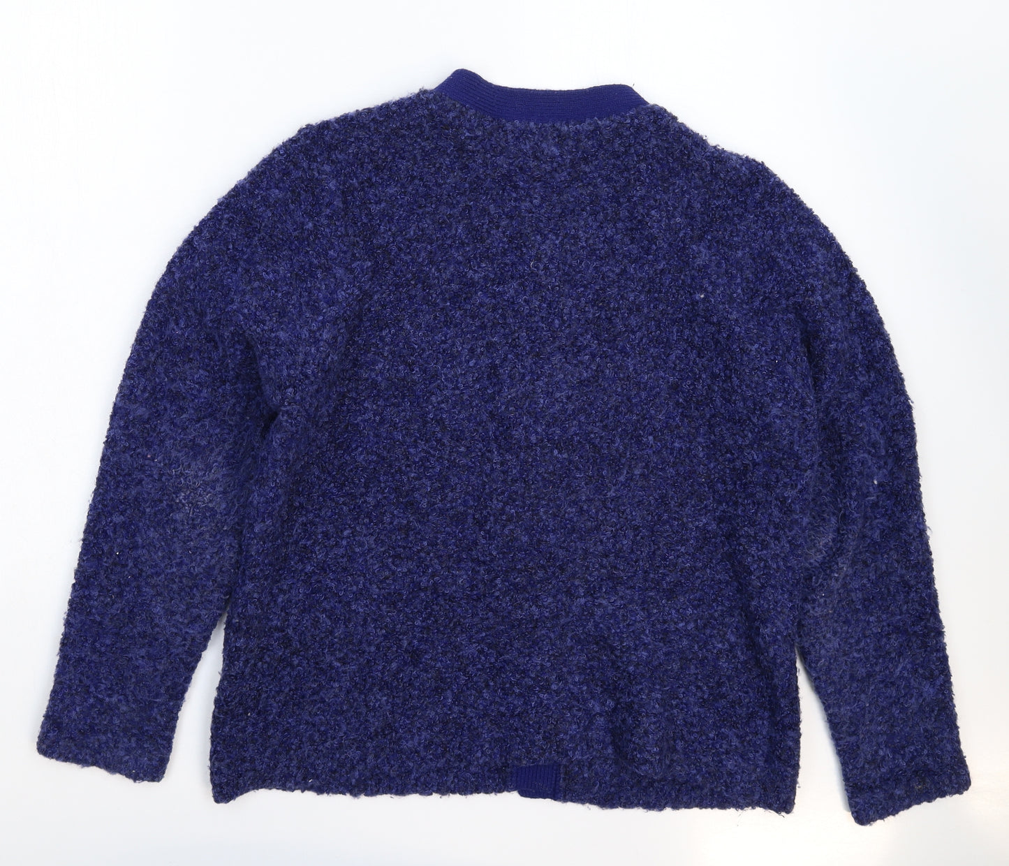 Honor Millburn Womens Blue  Knit Cardigan Jumper Size L