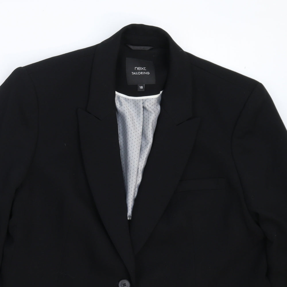 NEXT Womens Black   Jacket Suit Jacket Size 18