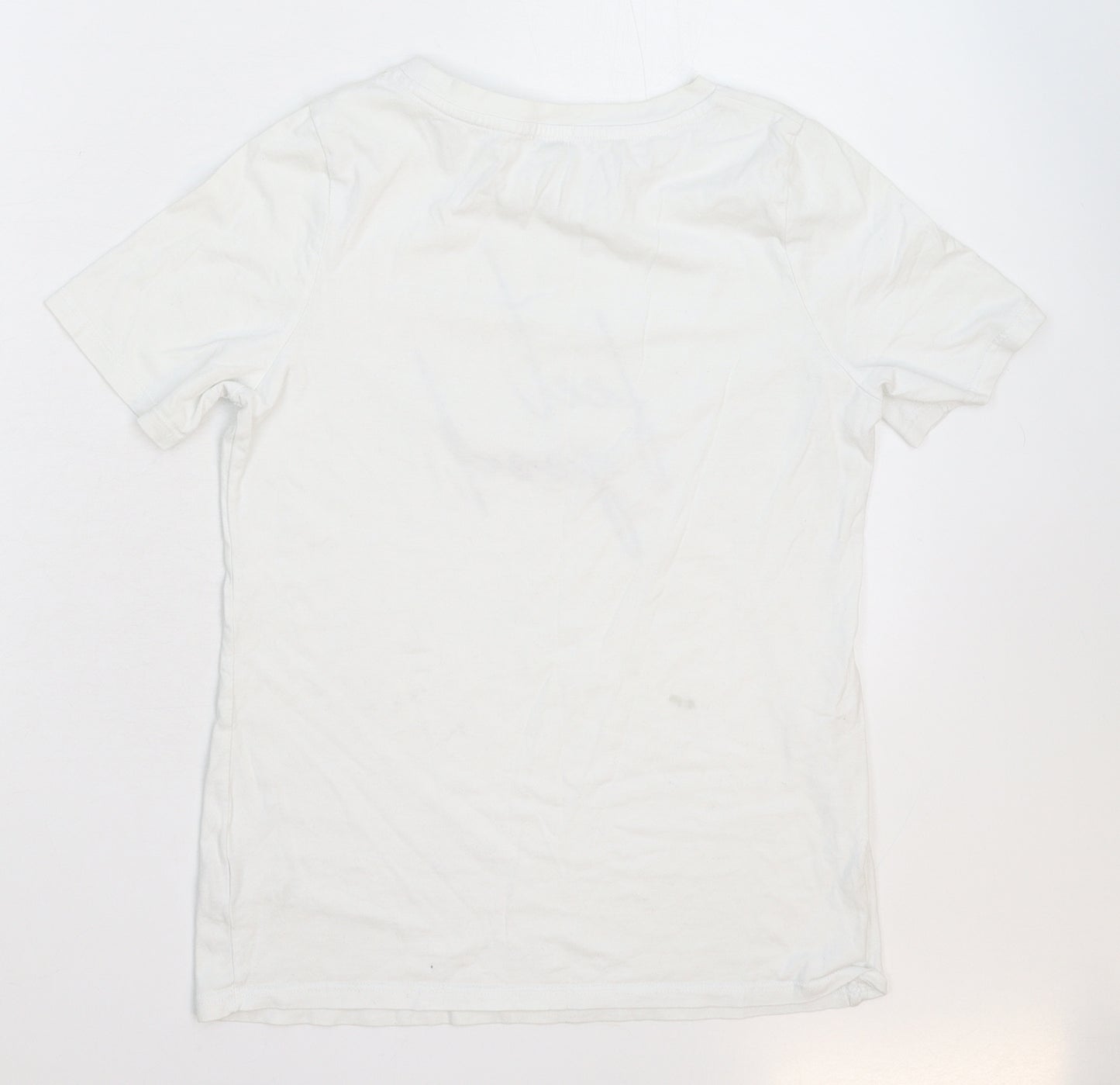 River Island Womens White   Basic T-Shirt Size 6