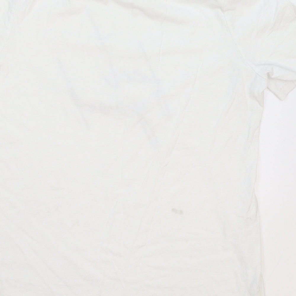 River Island Womens White   Basic T-Shirt Size 6