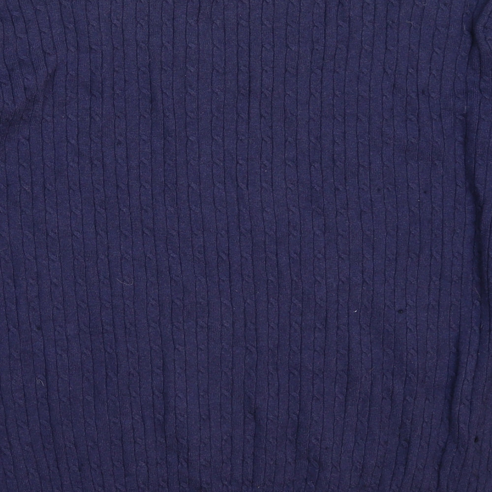 Joules Womens Blue  Knit Pullover Jumper Size 20